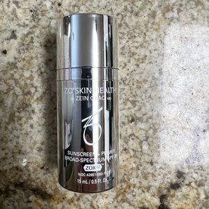 Zo Skin Health Sunscreen + Primer Broad Spectrum SPF 30, Travel Size, .5 Oz